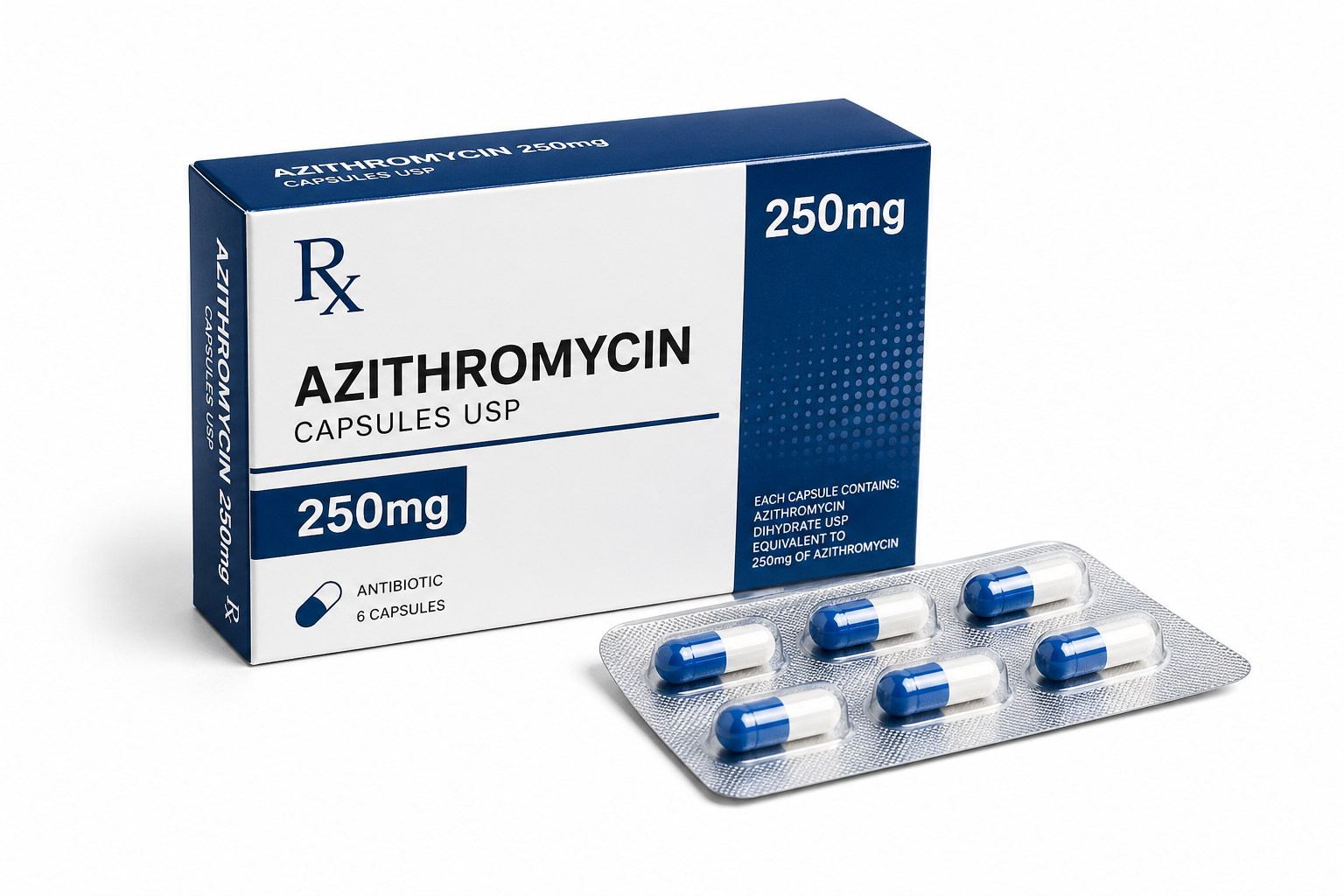 Азитромицин 250 мг